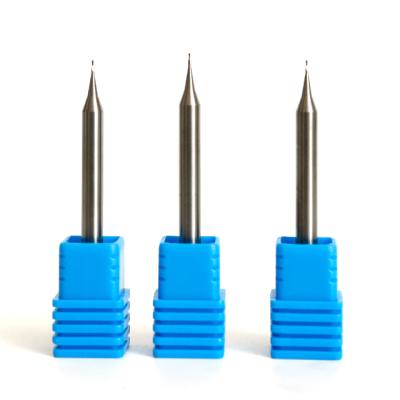 China Solid Carbide Miniature CNC Milling Cutter Micro 2 Grit Micro 2 Grit Solid Carbide Milling Cutter Flute Ball Nose End Mill For Aluminum for sale