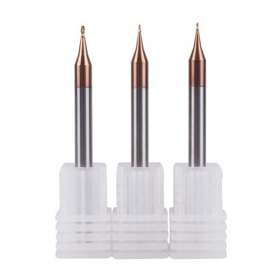 China Small Diameter Cemented Carbide Milling Cutting Machine Special Micro End Mills Carbide for sale