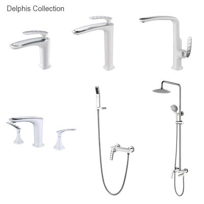 China Best Thermostatic Faucets Kitchen Mixer Taps Australia Brushed White Chrome For Cream Telescopic Sink Faucet 48 Mixer Taps Bathroom for sale