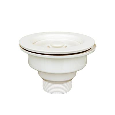 China Modern 2 in 1 Drain Plug and Strainer Kitchen Sink Drain Strainer for Trash Removal for sale