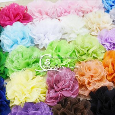 China Wholesale Hair Flower Vintage Lace Flowers - 3.75