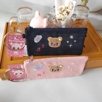 China Schools & Offices Schools & 2020 Wholesale Office School School Pencilcase Pen Holder Pink Blue Bag For Kids for sale