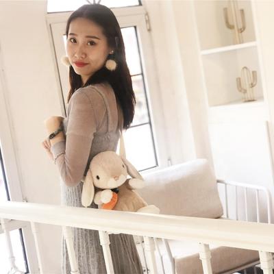 China Fashion Kids Plush Toy Rabbit Bags Backpacks For Designer Plush Stuffed Animals Rabbit Stuffed Children for sale