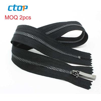 China Fashion high quality hot sales newest design automatic lock popular zipper for making bags brand zipper pull nylon coil zipper for sale