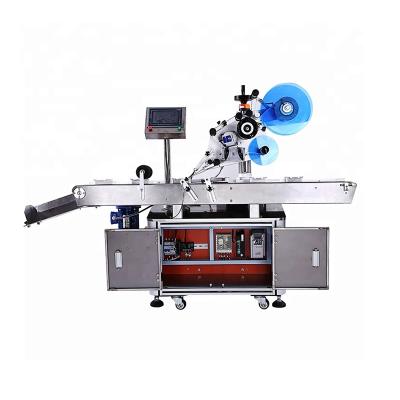 China Flat surface hot table top labeling machine bag food vending labeling machine for sale