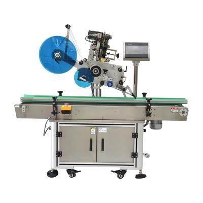 China hot selling food labeling machine round bottles sticker labeling machine for sale