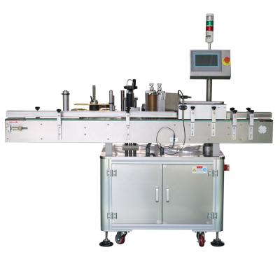 China Automatic Food Labeling Device Round Bottle Hot Coding Automatic Labeling Machine for sale