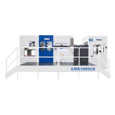 China Factory 1080mm x 780mm Paper Sheet Medicine Box CMB1080CS Die Cutting With Barring Machine For Box Paper for sale