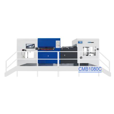 China High Quality Corrugated Automatic Die Cutting Sticker Die Cut Paper CMB1080C Machine Factory Sale Suitable Price for sale