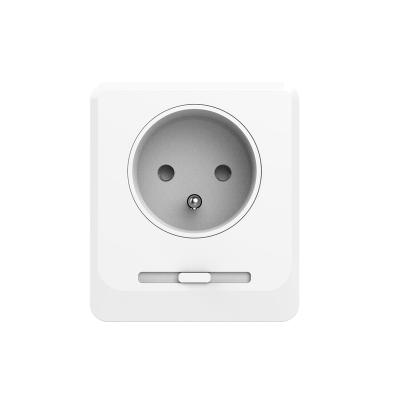 China (FR) 2021 Residential / Multipurpose Top Selling Products Wifi Socket With Smart Plug Switch Socket With Tuya Smart Life for sale