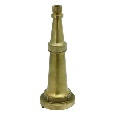 China Popular High quality pure copper Fire Hose nozzle Factory direct sale for fire protection QZ3.5/5 for sale