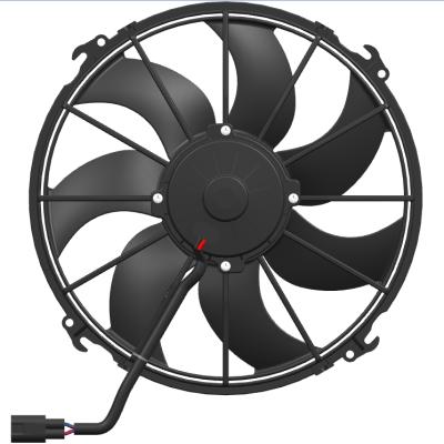 China DC 12V 24V Condenser Cooling Fan For Bus TBD Air Conditioning System for sale