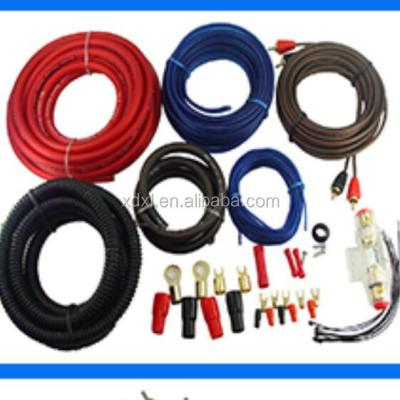 China CCA TCU TRUE A.W.G. Amplifier Complete Car Audio Installation 4 Gauge/Amp Wiring Kit New for sale