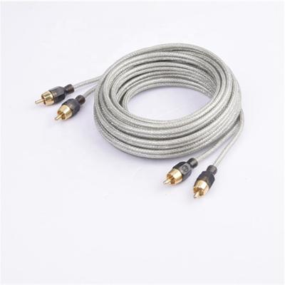 China Hot Selling Audio and Video Braided RCA Audio Cable for sale