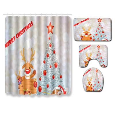 China Sustainable DB Branded Kids Bath Mats Sets With Shower Curtains For Bathroom for sale