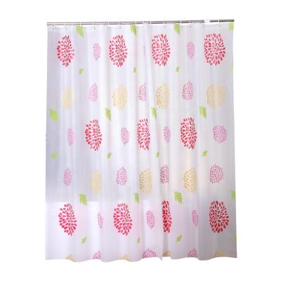 China Plastic Bath Curtain Waterproof Shower Liner Sustainable EVA 8G 8G Thickness DB 72 x 72 Inch With 12 Grommet Holes for sale