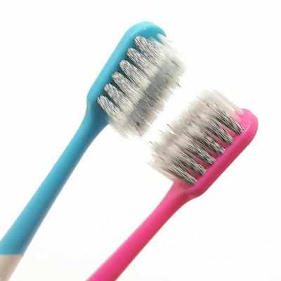 China Home Factory Wholesale Bristle Toothbrush Customer OEM Logo Low MOQ Soft Toothbrushes for sale