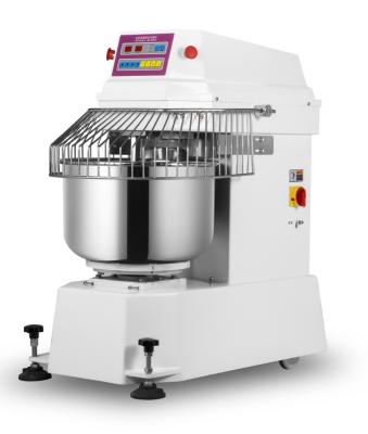 China Snacks Factory 50kg Microcomputer Numerical Control Spiral Mixing Machine for sale