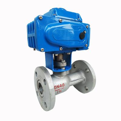 China General Hot Sales Stainless Steel Electric Steam Regulating Ball Valve for sale