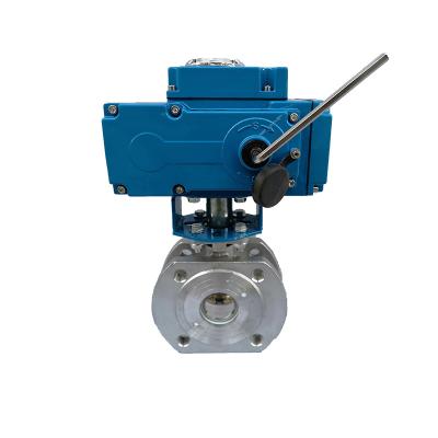 China General Good Quality Wafer Electric Slim Type Ball Valve for sale