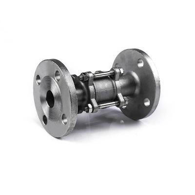 China General High Quality China Made Stainless Steel Three Piece Flange Ball Valve for sale