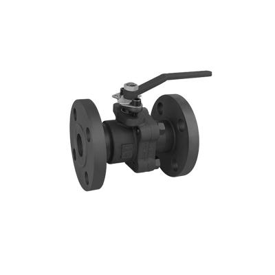 China General National Standard Stainless Steel DN15-DN50 Flange Forged Steel Ball Valve for sale