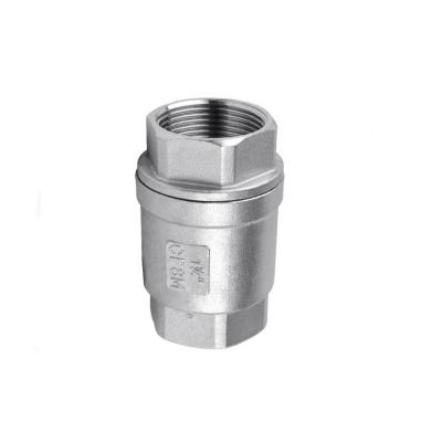 China DN15-DN100 Stainless Steel General Thread Left Vertical Check Valve for sale