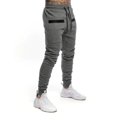 China Wholesale Cotton Men's White Breathable Casual Joggers Pants Custom Gym Gray Sweatpants For Men for sale