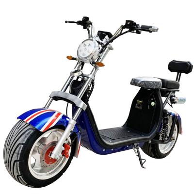 China Rear turn light + stop light Europe warehouse, 60V 2000W door to door citycoco boarding electric scooter for sale