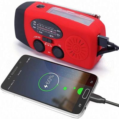 China Dooomore PORTABLE In Emergency Time AM FM Current WB Other Hand Crank Radio Portable Dynamo Flashlight Solar Powered Radios for sale