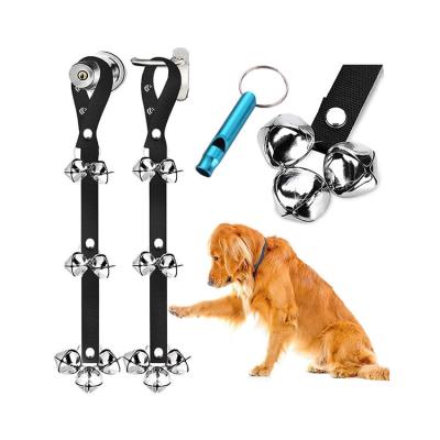 China Factory Price Vigorous Chinese Fashionable Promotional Pet Training Barking 2 Pack Healthy Dog Bells for sale