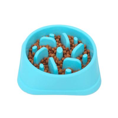 China Stocked Prevention Choking Slow Feeder Interactive Bloat Retriever Bowl Food Dog Slow Bowl Non-Slip Pet Eating Slow Feeder Bowl for sale