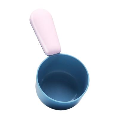 China LUCKYPET2022 Sustainable Hot Sales Pet Food Administer Cats Plastic Measuring Spoon Dogs Feeding Spoon for sale