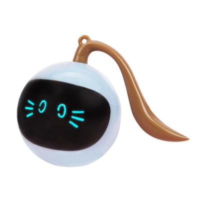 China ABS / PVC Factory Price High Standard Eco - Friendly Interactive Rolling Automatic Cat Ball Toys for sale