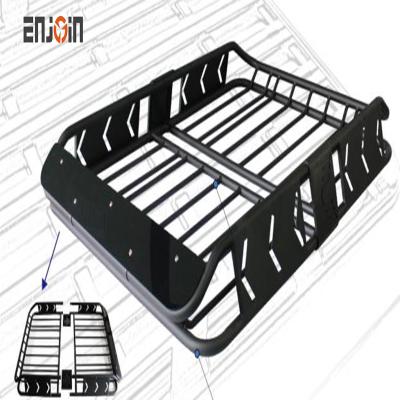 China Road 4wd Roof Rack ENJOIN-D11804 Aluminum Demountable Roof Rack Cross Bar Car Roof Rack Used For 4WD for sale