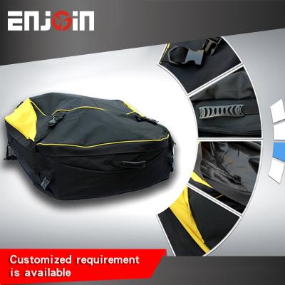 China Polyester Customized Waterproof Roof Top Cargo Bag / Car Roof Bag For Universal Car for sale