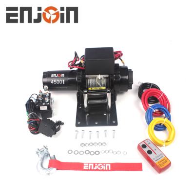 China AUG 4500Lb Electric Winch 3000Lbs Electric Winch 12V Optional for sale