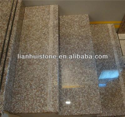 China chinese g664 granite stair anti-slip strip for red granite stairs / G664 / step and riser Syc197 for sale