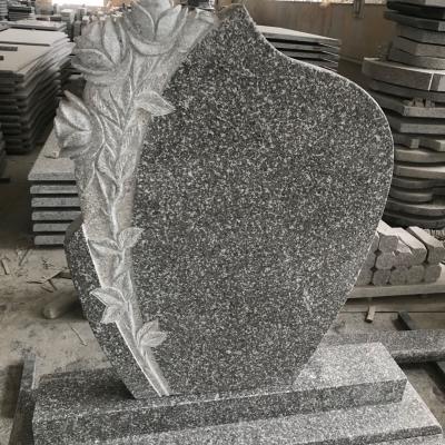 China Mateiral Wholesale Price Natural Granite Monument Headstone Headstone Romania Style for sale