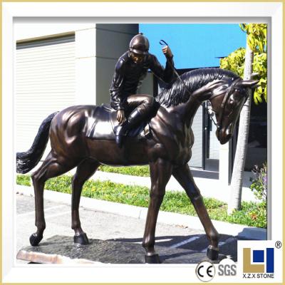 China Customized Design Western Life Size Horse Garden Statues For Sale for sale