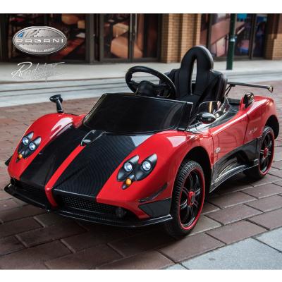 China Ride On Electric Toy PAGANI Children Car Licensing Ride On Car Children Play Vehicle Toy Car For Kids Plastic for sale