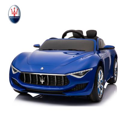 China Ride On Toy Maserati Kids Ride On Car Plastic Children Car Vehicle With Remote Control Licensed rc toy car for sale