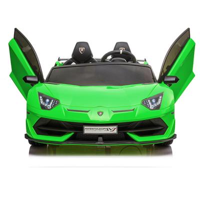 China Ride On Toy Lamborghini License Baby Ride On Car Toy Car With Headlights 24V Electric Toy Cars For Kids for sale