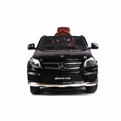 China Ride On Cheap Toy RC Car With Opening Doors Mercedes Benz Licensed Ride On Car With Leather Seat for sale