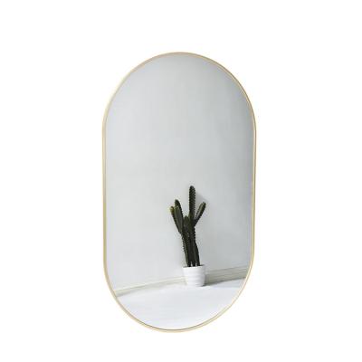 China Metallic Glass Factory Frontier Simplicity Mirror Optimization Large Full Body Length Mirror for sale