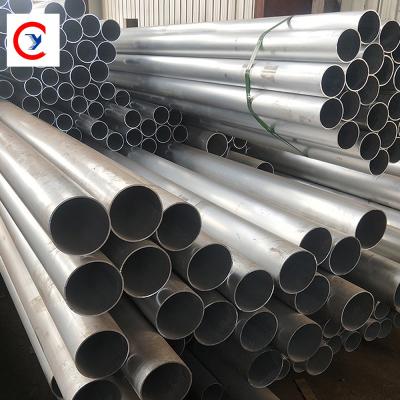 China Mühlfertiges dekoratives Aluminiumrohr 6065 - T6 6000mm zu verkaufen