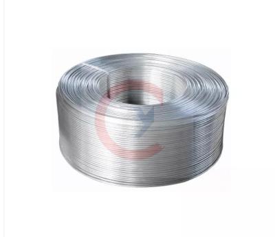 China 1100 tipo de aluminio puro de plata SGS FDA de la crepe del tubo LWC de la bobina en venta