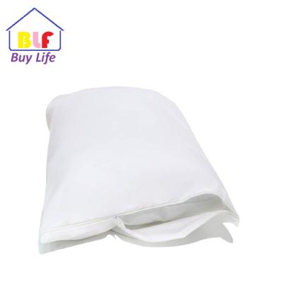 China Waterproof Super Soft 100% Cotton Bed Bug Dust Mite Allergy Control Pillow Protector for sale