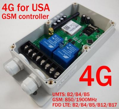 China 4G/3G/GSM USA Version GSM-CTL-4G GSM Remote Control System (SMS Relay Control Box) GSM-CTL-4G for sale