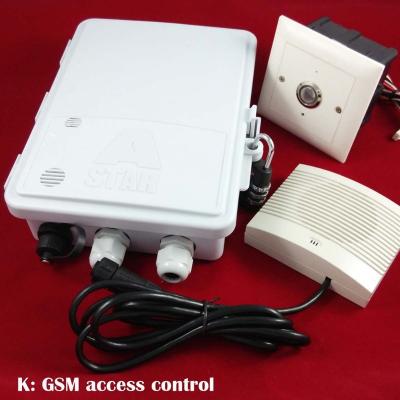 China Smart GSM SMS Access Controller, Voice Intercom and Security Alarm GSM-emergency for sale